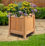 Premium Wood Garden Planter Large Flower Plant Pot Window Box Raised Bed Basket