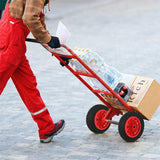 4x 14" PNEUMATIC SACK TRUCK TROLLEY WHEEL BARROW TYRE HEAVY DUTY WHEEL 3.50-8