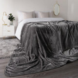 Luxury Faux Fur Throw Fleece Blanket Large Sofa Bed Mink Soft Warm Plush Double
