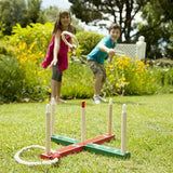 🔥Garden Games Quoits Set Wooden Outdoor Ring Toss BBQ Kids Giant Beach Camping