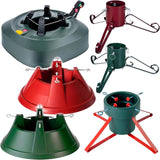Heavy Duty Christmas Tree Stand Large Xmas Holder Base Water Tank Metal Plastic