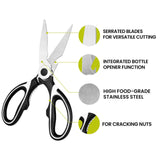 Heavy Duty Kitchen Scissors Multi Purpose General Shears Meat Poultry Home UK