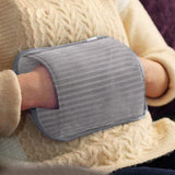Electric Rechargeable Hot Water Bottle Soft Plush Warmer Heat Pad Cosy
