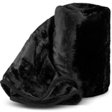 Extra Large Luxury Faux Fur Throw Fleece Blanket Sofa Bed Mink Soft Plush Warm