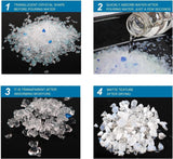 Silica Crystal Diamonds Non Clumping Great Absorbency Odour Control Cat Litter