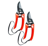 2x Gardening Bypass Pruning Shears Secateurs Garden Trimmer Hand Pruner Scissors