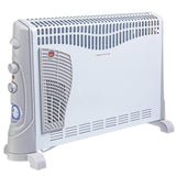 PORTABLE 2KW CONVECTOR HEATER WITH TIMER & TURBO HOME ELECTRIC THERMOSTAT WINTER