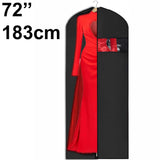 72" Hanging Suit Long Dress Coat Travel Bag Extra Large Clothes Cover Storage UK
