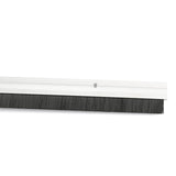 🔥Door Aluminium Draught Excluder Brush Strip Bar 25 mm Heat Seal Energy Savings
