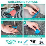 ✅STRONG VACUUM STORAGE SPACE SAVING BAGS VAC BAG SPACE SAVER VACCUM VACUM BAG UK