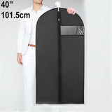 101cm Garment Carrier Bag Suit Coat Clothes Dress Cover Protector Storage Bags