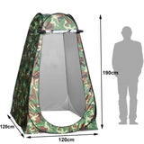 Pop Up Privacy Tent Portable Camping Shower Toilet Outdoor Beach Changing Room