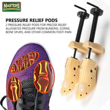 2x LADIES WOMENS SHOE STRETCHERS TREE WOODEN SHAPER BUNION CORN SIZE 3-8