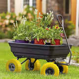 10" Heavy Duty Solid Rubber Tyres Wheel Replacement Puncture Proof Sack Truck