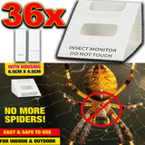 🕷️Spider Killer Traps Poison Free Crawling Insect Trap Home Safe Indoor Outdoor