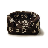 Soft Pet Cat/Kitten Dog/Puppy Fleece Igloo Beds Warm House Cave Tunnel Snug Pod