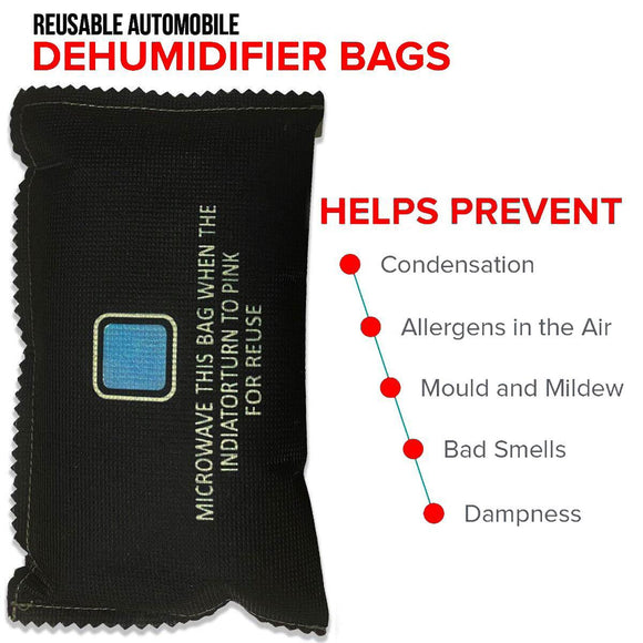 ✅Car Home Dehumidifier Large Dry Bag Moisture Killer Absorber Pad Reusable Damp