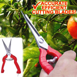 Pruning Shears Strong Carbon 8" Garden Hand Pruner Secateurs Plants Tool Set
