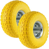 10" Heavy Duty Solid Rubber Tyres Wheel Replacement Puncture Proof Sack Truck