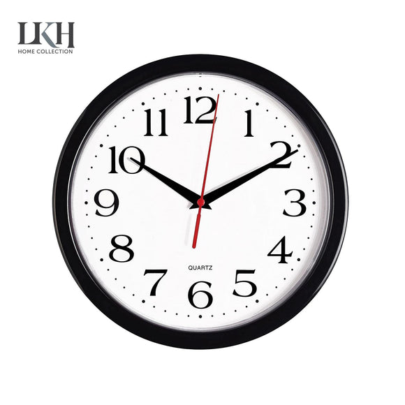 Wall Clock Large Vintage Round Modern Home Office Bedroom Time Kitchen Quartz