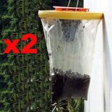 2x Flying Insect Catcher Wasp & Fly Trap Killer Bug Pest Control Insects Trapper