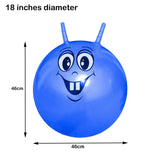 18" INCH LARGE JUMP BOUNCE SPACE HOPPERS RETRO BALL KIDS OUTDOOR INDOOR EXERCISE