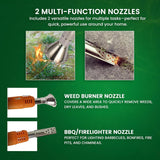 Electric Weed Burner Wand Hot Air Blaster Torch Garden Weed Killer Remover 2000W