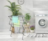 3 Tier Extendable Clothes Airer Dryer Foldable Laundry Washing Line Horse Drying