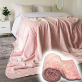 Extra Large Luxury Faux Fur Throw Fleece Blanket Sofa Bed Mink Soft Plush Warm