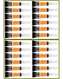 🔥24 Pack Super Glue 3g Tubes Instant Bonding Adhesive Multi-Purpose Strong Fix