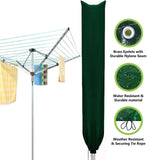 Waterproof Rotary Washing Line Cover Clothes Airer Garden Parasol Umbrellas