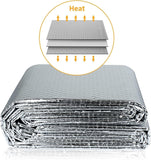 Radiator Insulation Foil Heat Back Reflector Sheet Energy Saving Panel Window