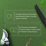 🔥Tree Loppers Pruner Shears & Folding Saw Pruning Set Branch Gardening Tool Kit