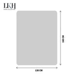 Luxury Electric Heated Throw Sherpa Fleece Cosy Over Blanket Double Single King