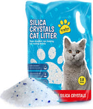 2xSilica Crystal Diamonds Non Clumping Great Absorbency Odour Control Cat Litter