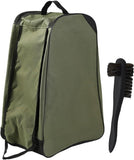 WELLY BOOT BAG WELLINGTON STORAGE CARRIER BAG ZIPPED CARRY HANDLE FREE BRUSH