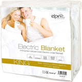 Electric Heated Blanket Under Over Thermal Cosy Fast 3 Heat Settings King UK