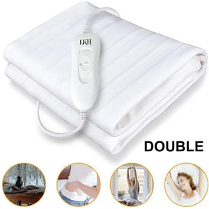Electric Heated Under Blanket Thermal Soft Cosy Fast Heat Double Bed Warm Winter