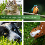 30L Pet Food Storage Container Dog Cat Animal Bin Dry Feed Seed Air Tight Seal