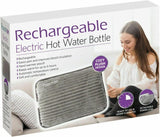🔥Electric Hot Water Bottle Rechargeable Heat Pad Plush Warmer Massaging Luxury