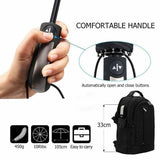 Windproof Strong Automatic Open Close Folding Compact 10 Rib Umbrella Travel UK