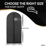 101cm Garment Carrier Bag Suit Coat Clothes Dress Cover Protector Storage Bags