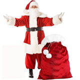 Giant Santa Sack Red Velvet Christmas Xmas Present Gift Bag XXL 100x75cm Luxury