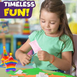 Magic Sand Art Kit Glow in Dark Make Your Own Activity Craft Bottles Necklaces