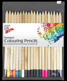 20x Professional Premium Colouring Pencils Artists Quality Colour Therapy Art - Buystarget