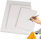 Framed Artist Canvas 40x30cm Art Blank Board Plain Painting Stretched White UK - Buystarget