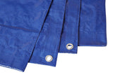 Heavy Duty Tarpaulin Waterproof Ground Cover Blue Tarp Rain Sheet Mat Camping