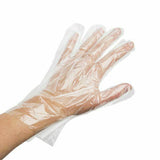 100 Disposable Multi Purpose Gloves Clear Light Safety Protective Food Salon
