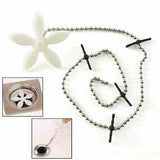 5x Drain Wig Hair Catcher Dirt Trap Clog Remover Hook Shower Sink Bath Tool UK