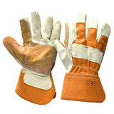 Work Safety Gloves Heavy Duty Hand Protection Multi Purpose Double Palm Rigger